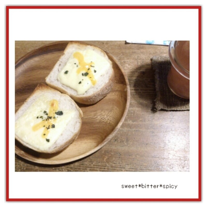 チーズトースト(自家焙煎珈琲店はち)