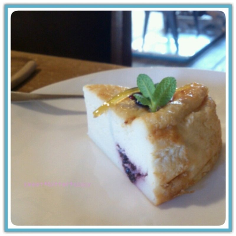 焼きチーズケーキ(自家焙煎珈琲店はち)