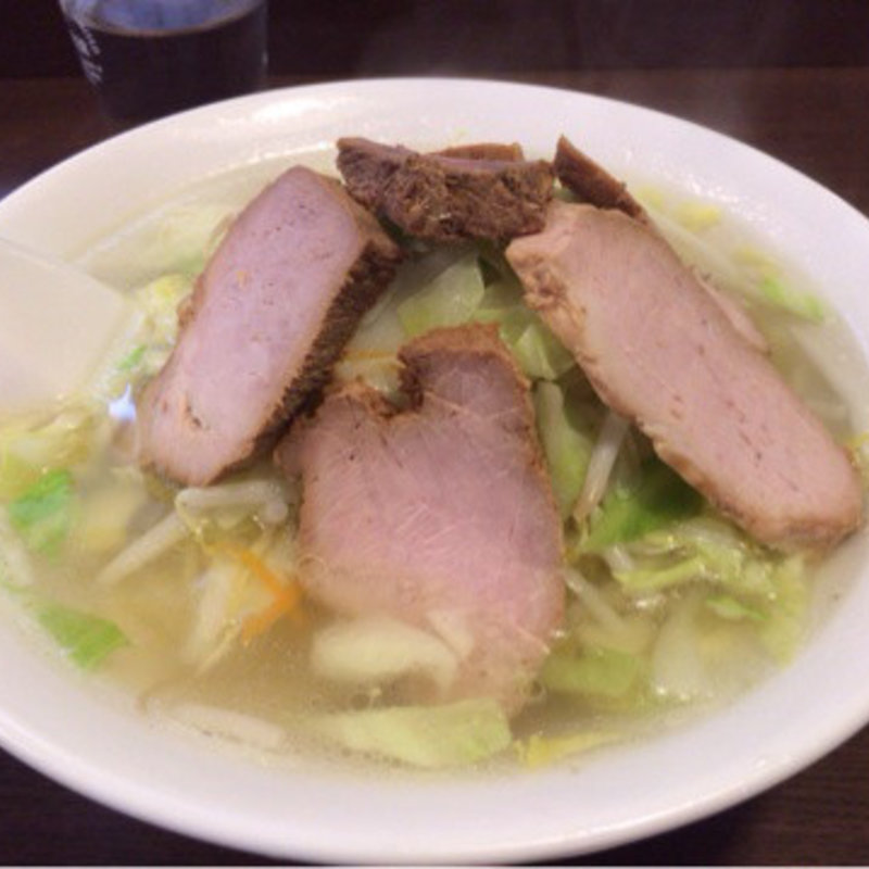 タンメン+チャーシュー(はつね )