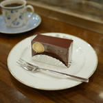 チョコレートケーキ(カフェ バッハ)