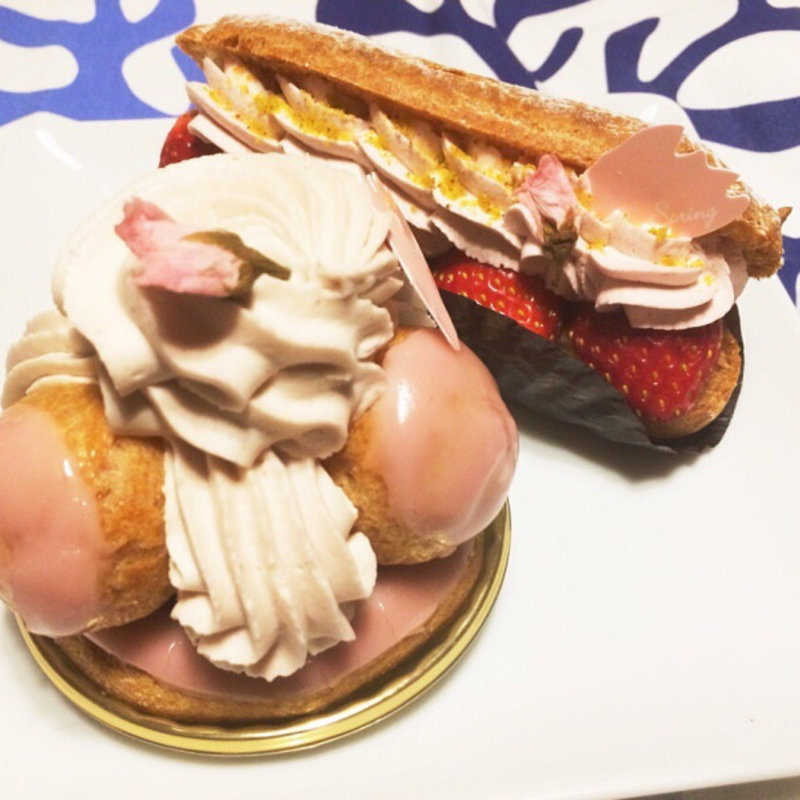 サントノーレ桜(パティスリー ユウ ササゲ)