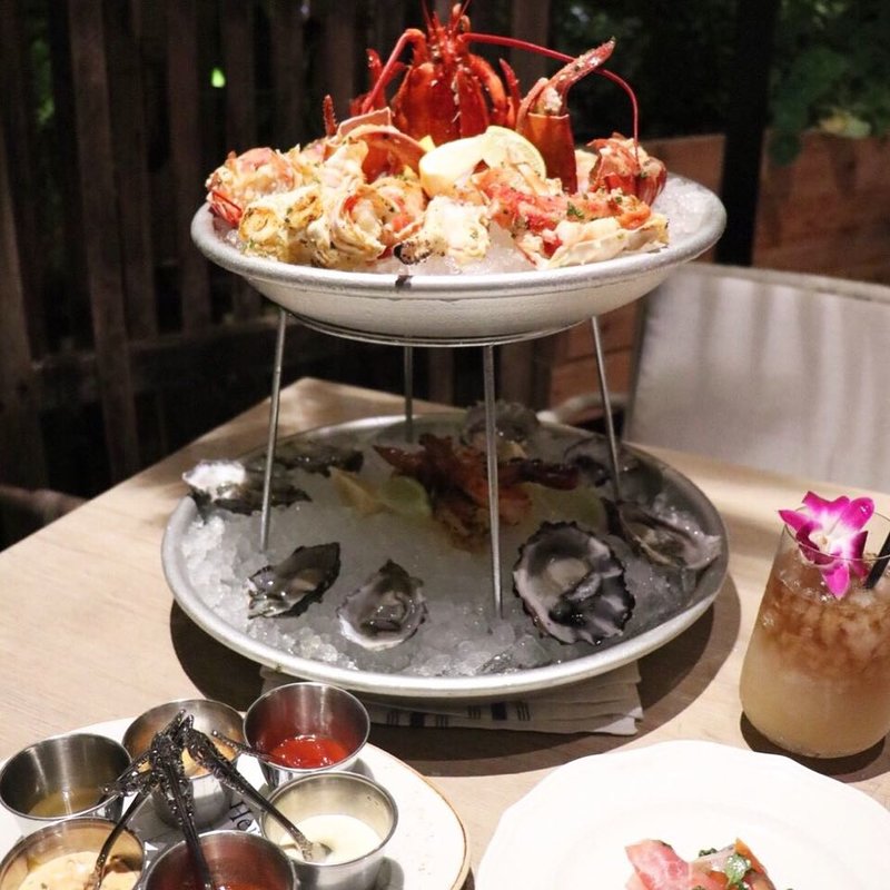 シーフードプラッター(herringbone waikiki)