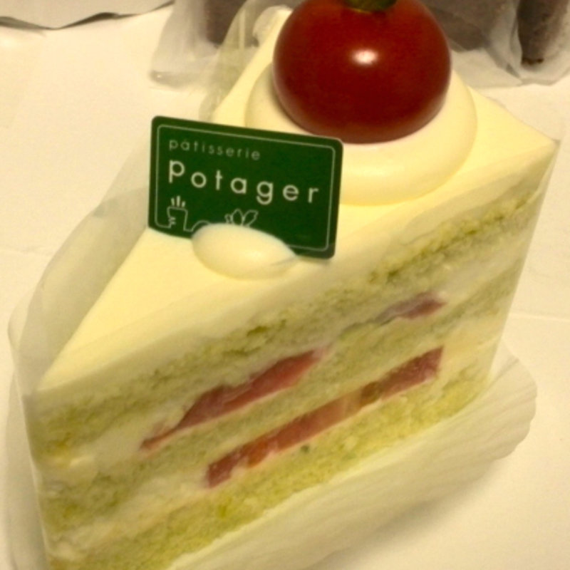 グリーンショート・トマト(パティスリー・ポタジエ （patisserie Potager）)