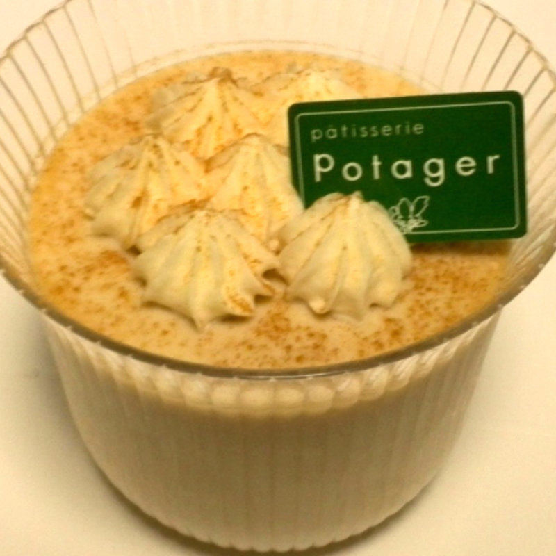 そば茶のジンジャーミルクティー(パティスリー・ポタジエ （patisserie Potager）)