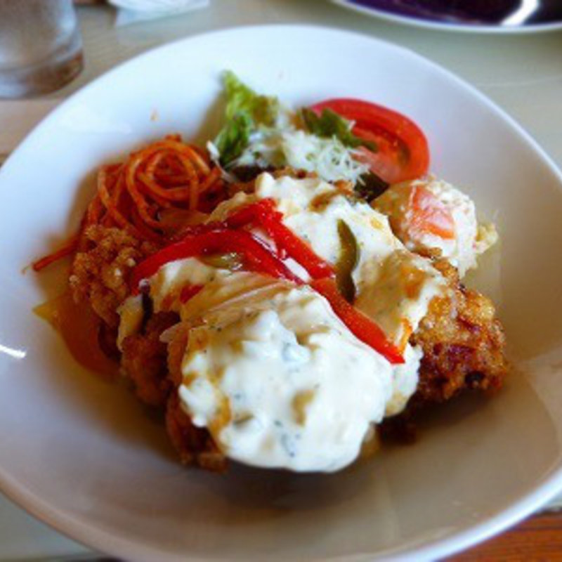 チキン南蛮セット(はと時計 桟橋店 )