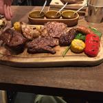 上質のお肉の盛り合わせ