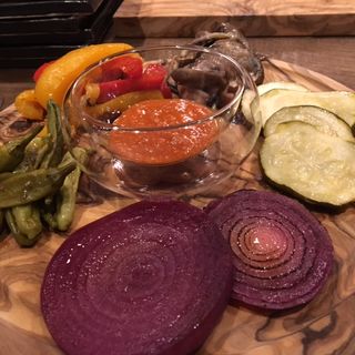 野菜のクリュディテ バーニャカウダ(ハナサキ ブッチャーズ ストア)