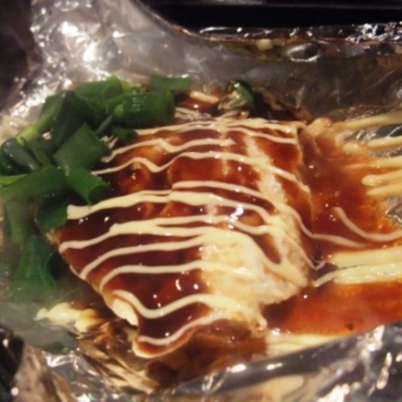 厚切りロースのトン平焼き(曾根崎鉄板食堂 はなたれ)