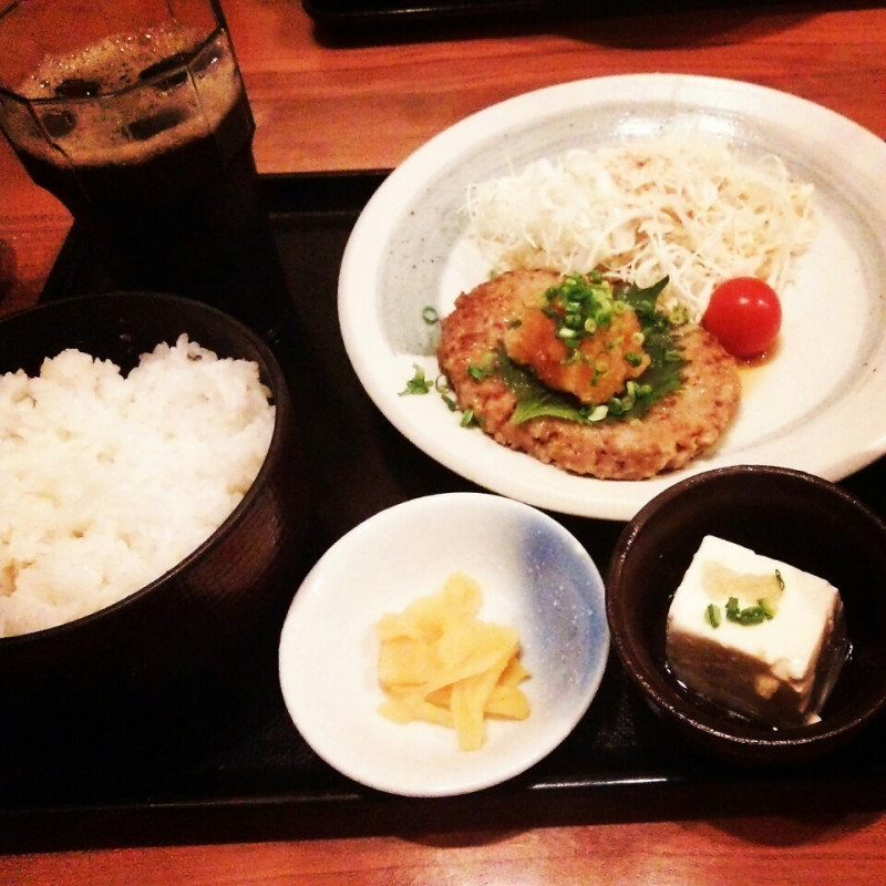 和風おろしハンバーグ定食(はなの舞 新宿東口店 )