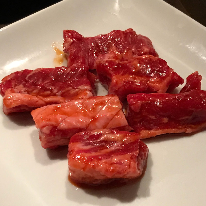 角切りカルビ(あぶりや なんばダオーレ店)