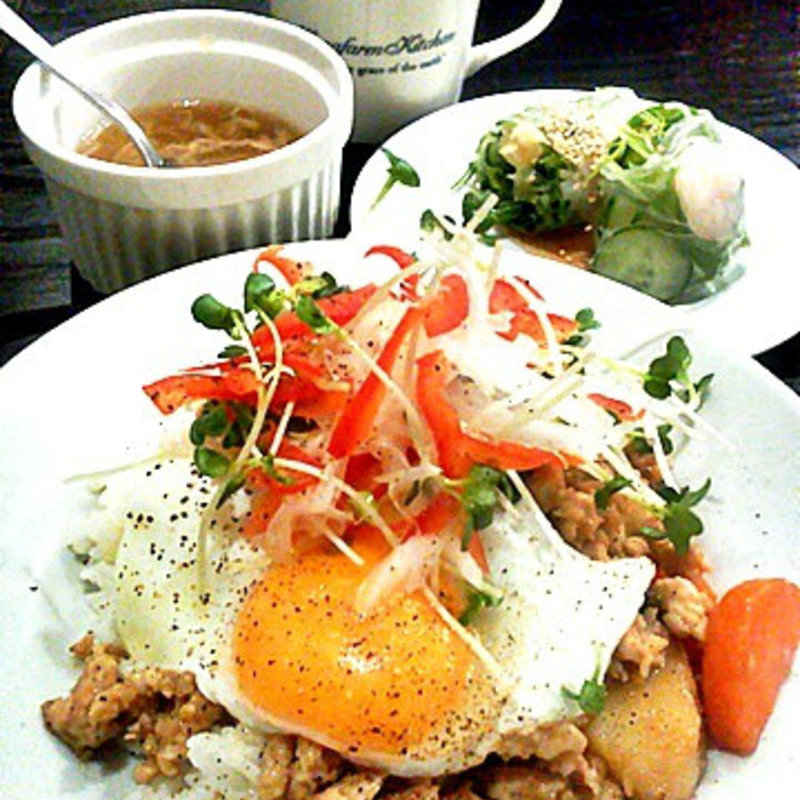 日替わりランチ（ガパオ）(ハナファームキッチン MEGURO （HanafarmKitchen）)