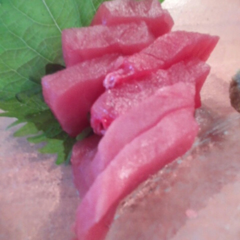 きはだ鮪造り(ぱねぱね)