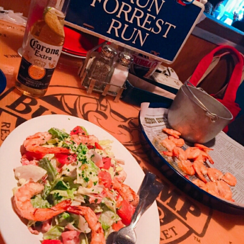 シュリンプ入りシーザーサラダ(ババ・ガンプ・シュリンプ 東京)