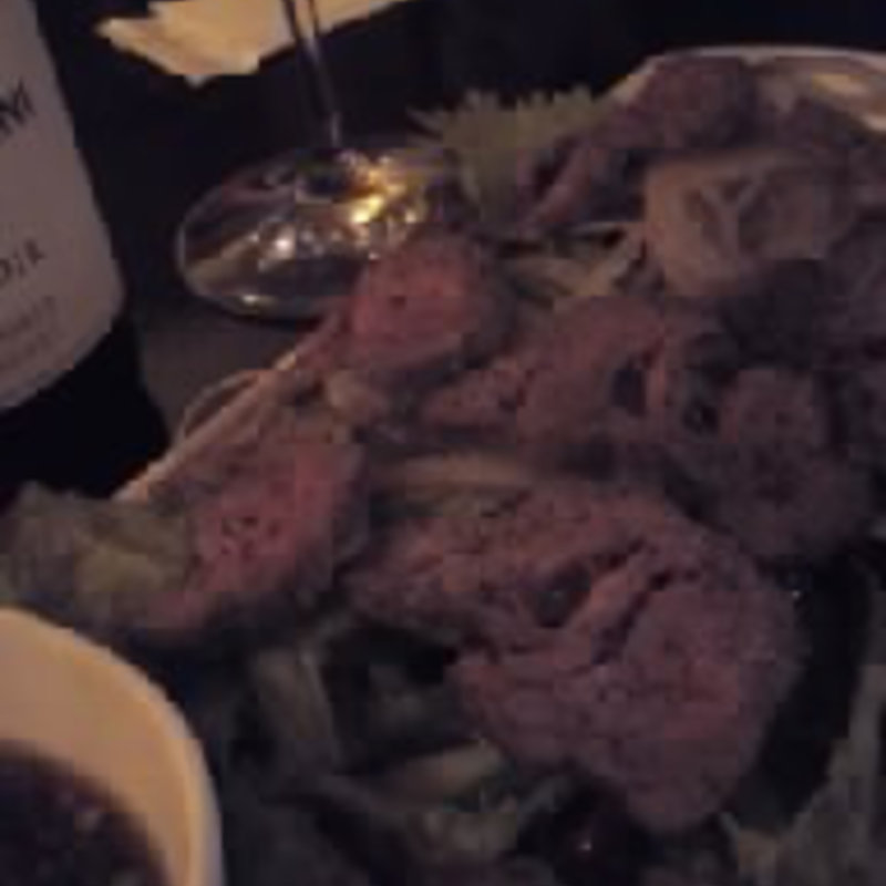 ローストビーフサラダ(パブ カーディナル 銀座店)