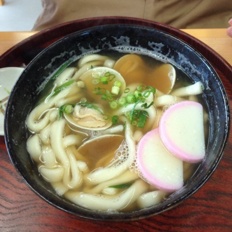 はまぐりうどん(はまぐりプラザ)