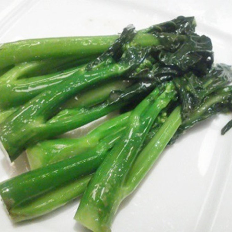 カイラン菜のあっさり塩炒め(パラダイス ダイナシティ)