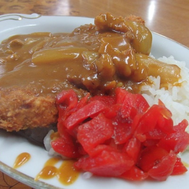 カツカレー(パリー食堂)