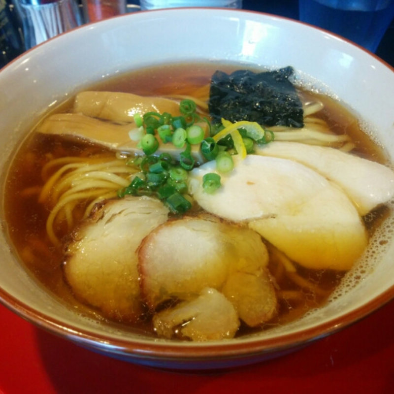 朝ラー温そば(さいころ )