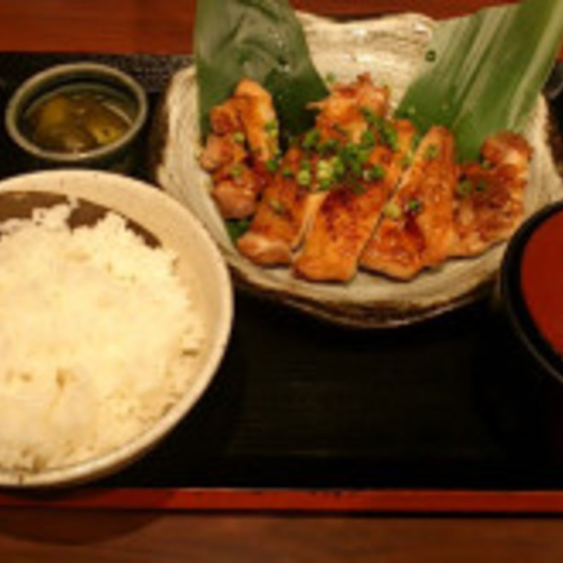 とりテキ定食(炭焼 ばり鶏)