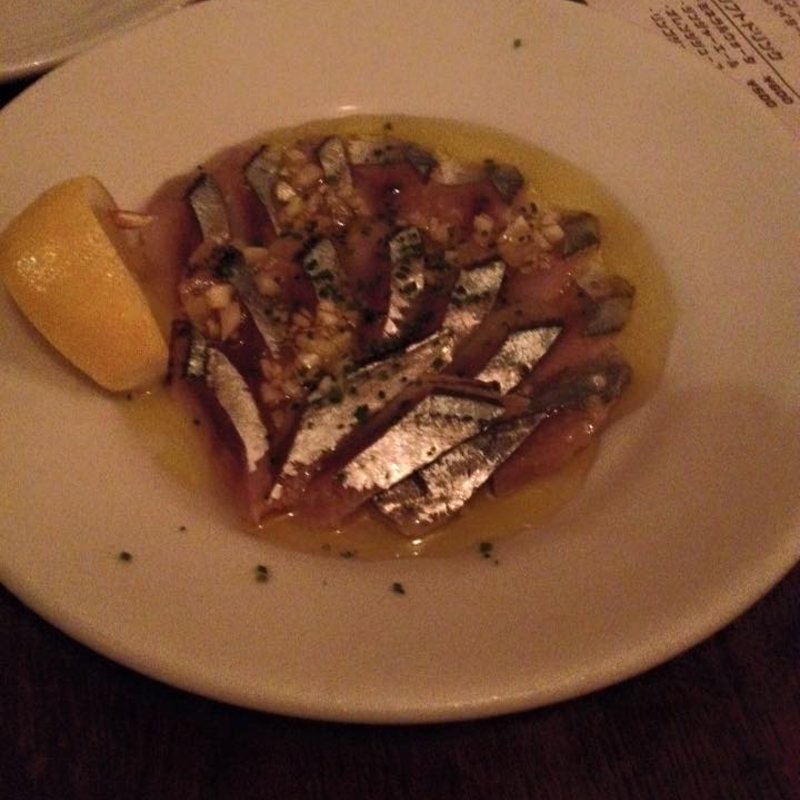 いわしの酢漬け(バル・エンリケ)