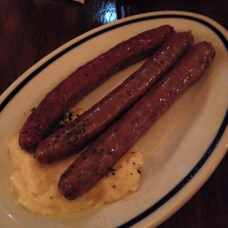 蝦夷鹿のソーセージ(バル・エンリケ)