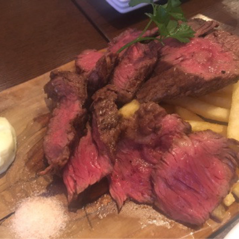 グリルステーキ 牛ハラミ(イタリアン大衆酒場 HARUTA 練馬店)