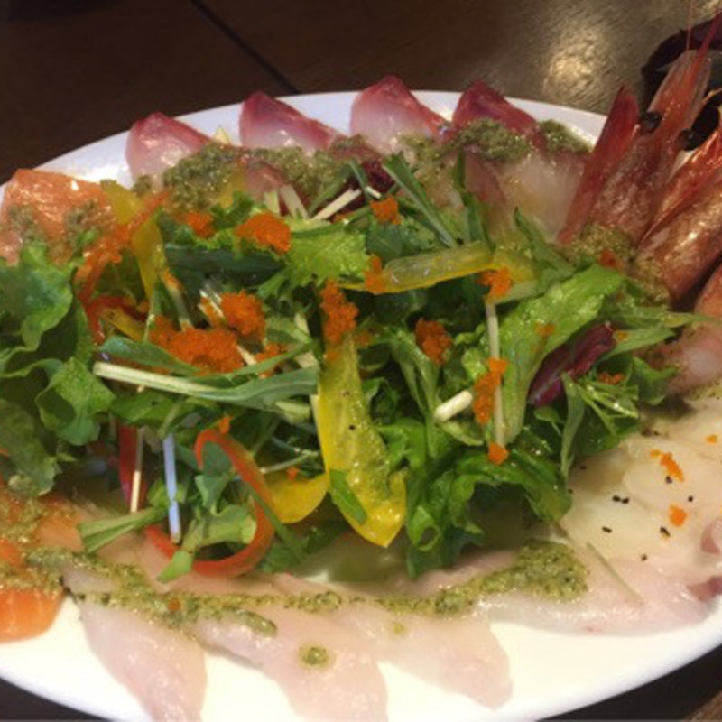 鮮魚のカルパッチョ(イタリアン大衆酒場 HARUTA 練馬店)