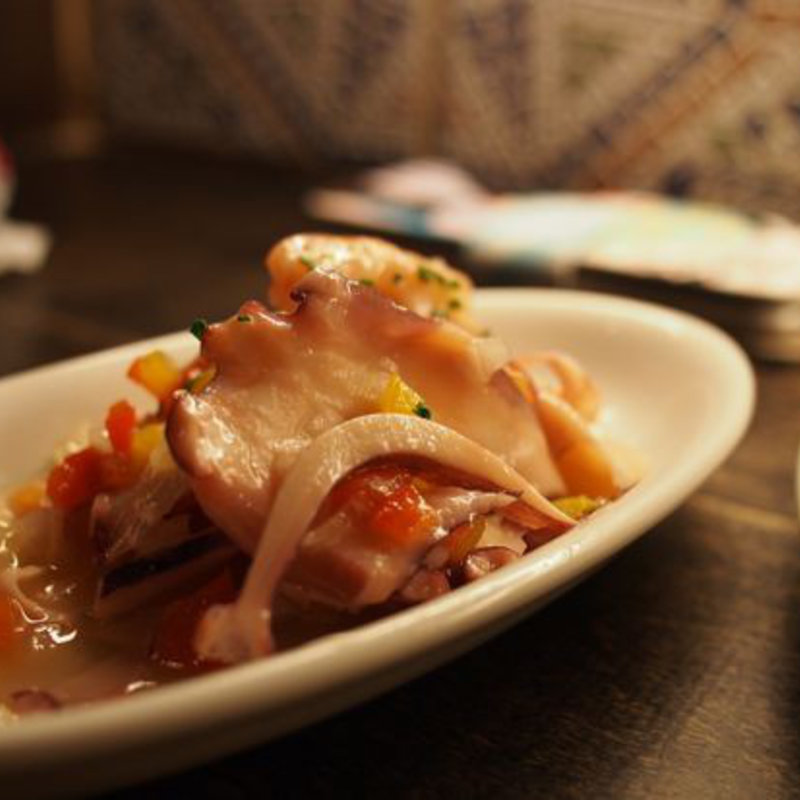 タコのマリネ(バルマルエスパーニャ 赤坂見附店)