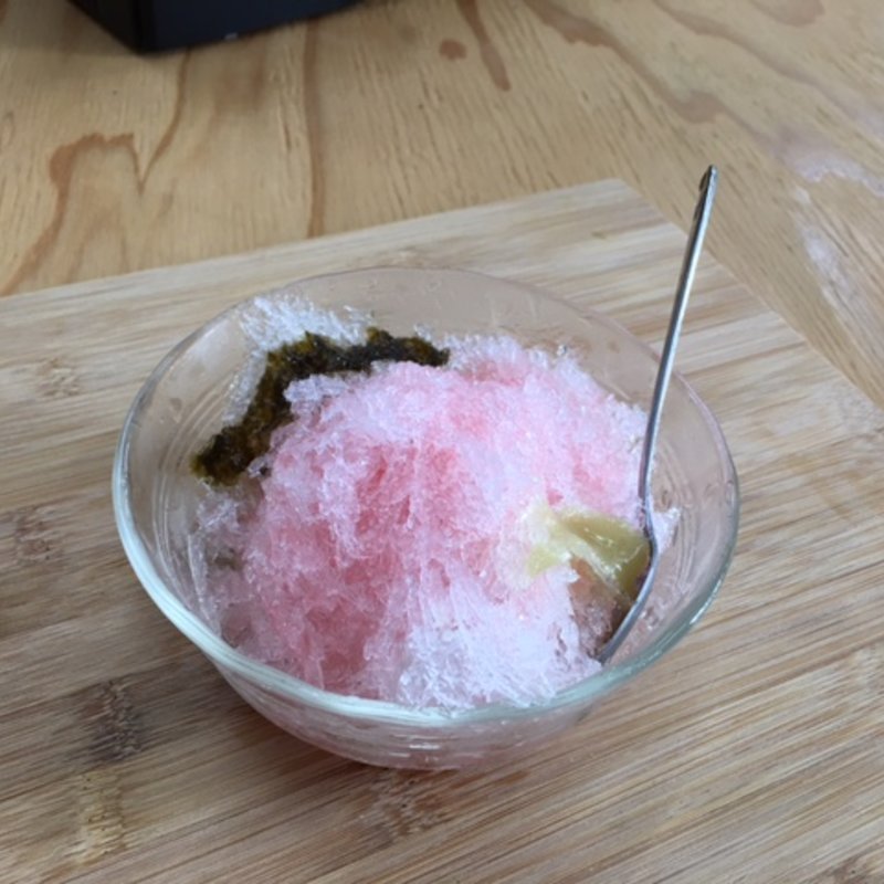 鮪　かき氷(高梨酒店 はるみせ)