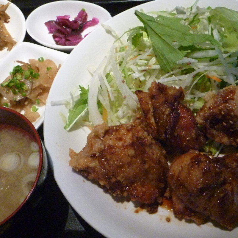 唐揚げ定食(バロマサ )
