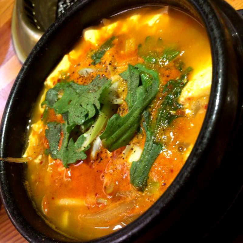 スンドゥブチゲ(和牛焼肉ぱんが Halal Wagyu Yakiniku PANGA | Tokyo Halal restaurant)