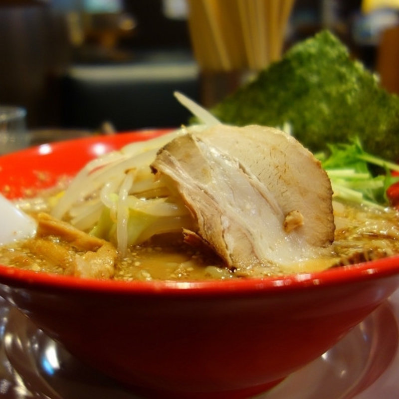 冷し濃厚味噌らーめん(ばんからフォルテ津田沼店)