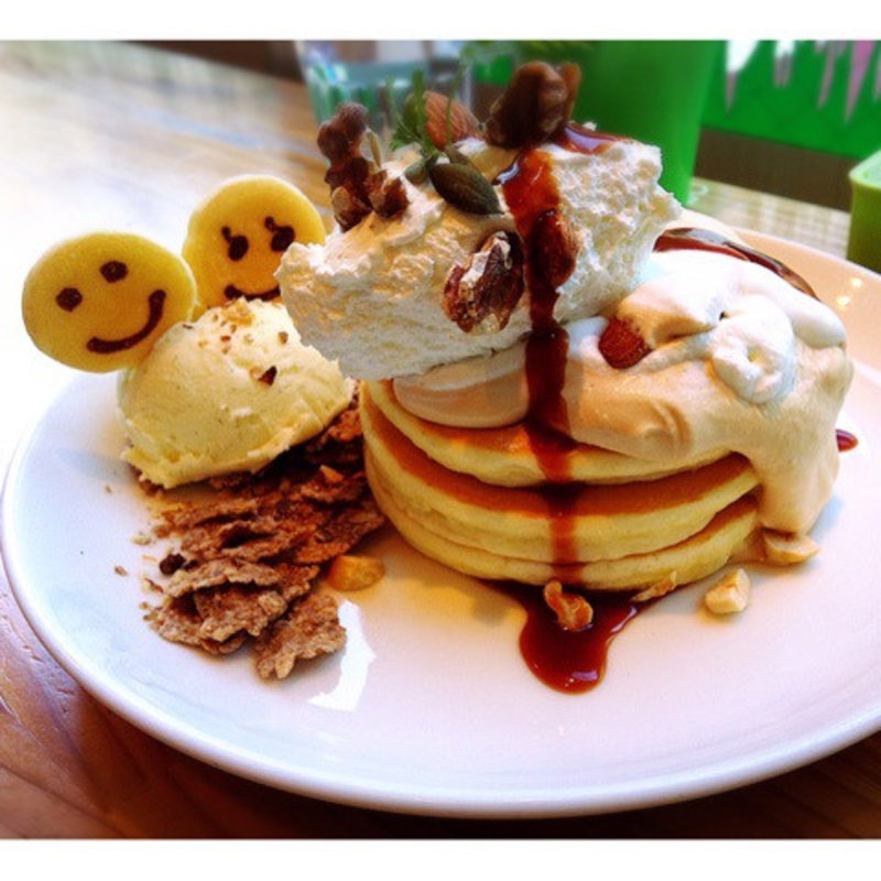 キャラメルナッツパンケーキ(パンケーキデイズ 原宿店 )