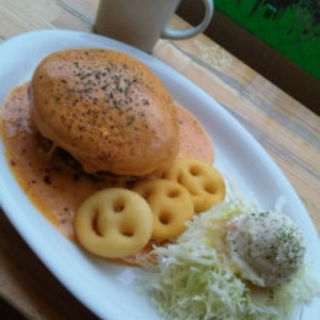 クロックムッシュパンケーキ(パンケーキデイズ 原宿店 )