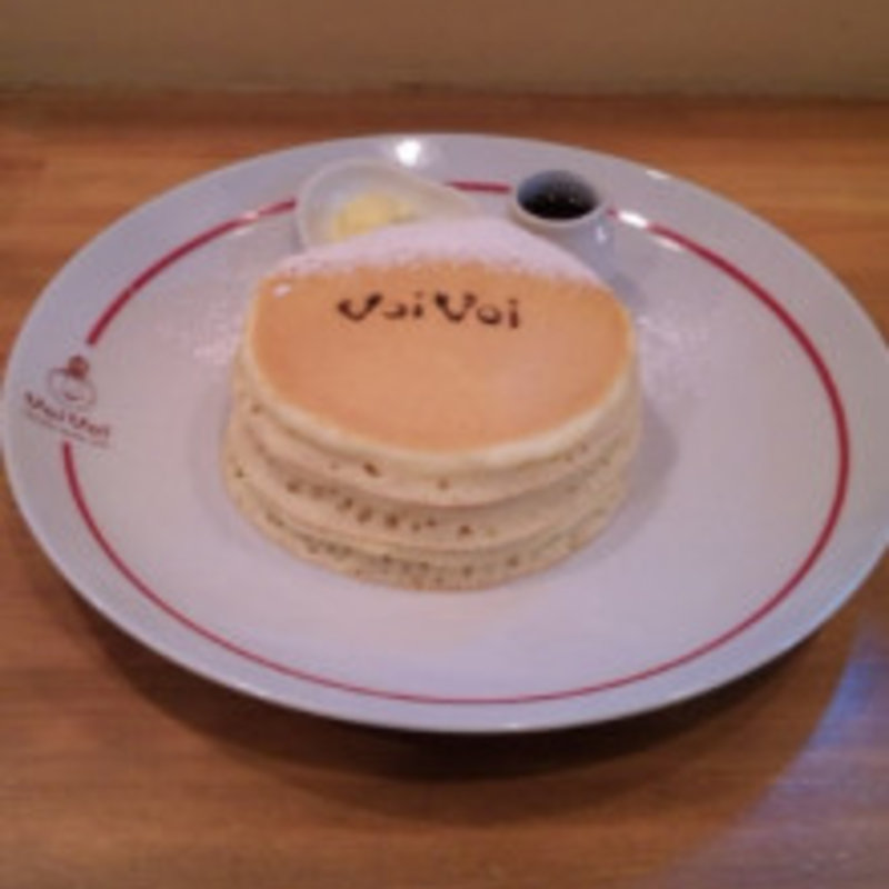 クラシックバターミルクパンケーキ(パンケーキママカフェ VoiVoi （ヴォイヴォイ）)