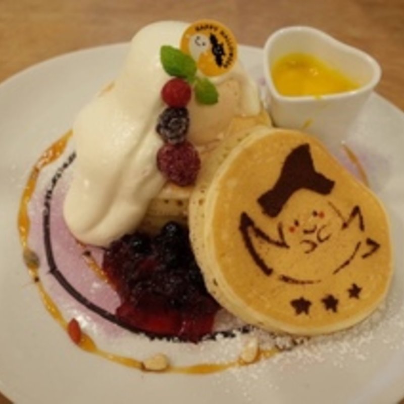 ハロウィンパンケーキ(パンケーキママカフェ VoiVoi （ヴォイヴォイ）)