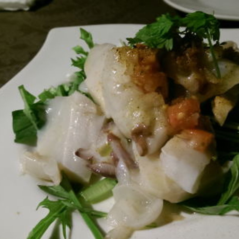 新鮮タコのセビーチェ(パンテラネグラ)