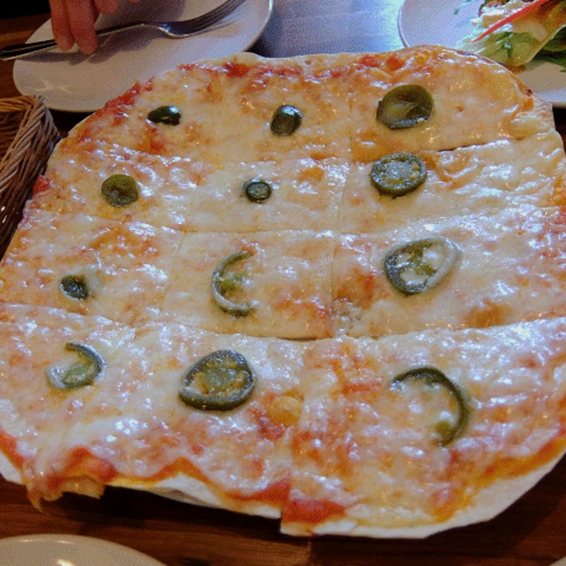 青唐辛子のピザ(バンビーノ)