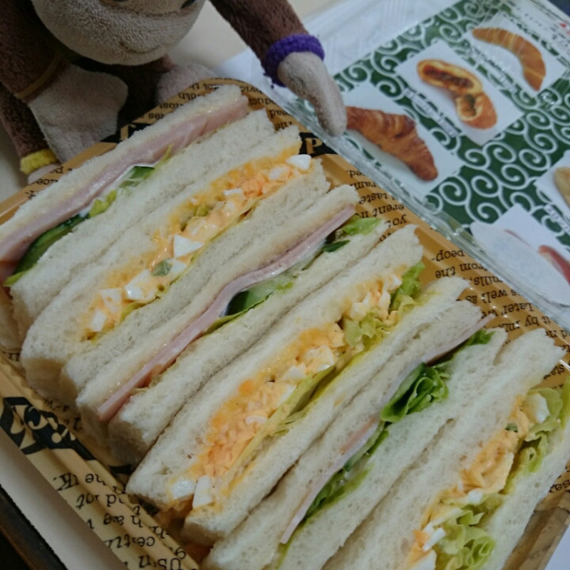 玉子サンド(富田屋)