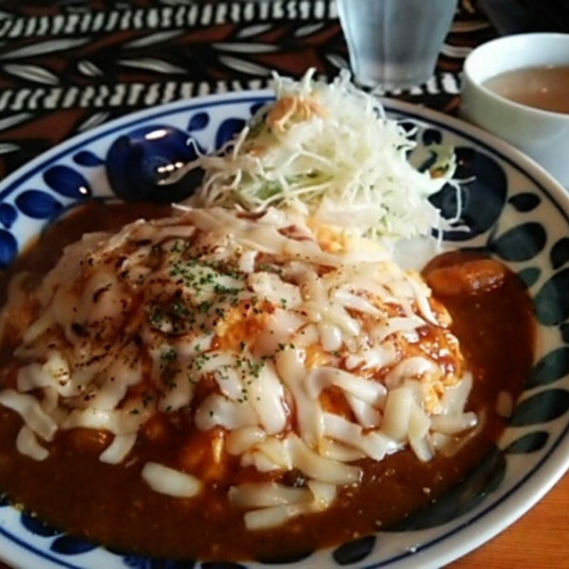 オム焼きチーズカレー(ピーパル （peepal）)