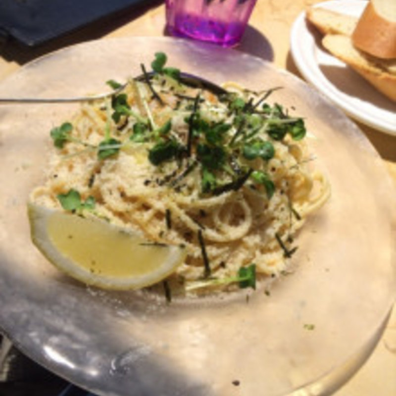 生ウニの冷製パスタ(ビアカフェ ブルッグスゾット日本橋 コレド室町2店)