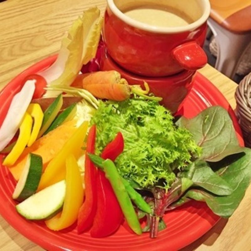 バーニャカウダ(ビアバルNAGAOKAYA)