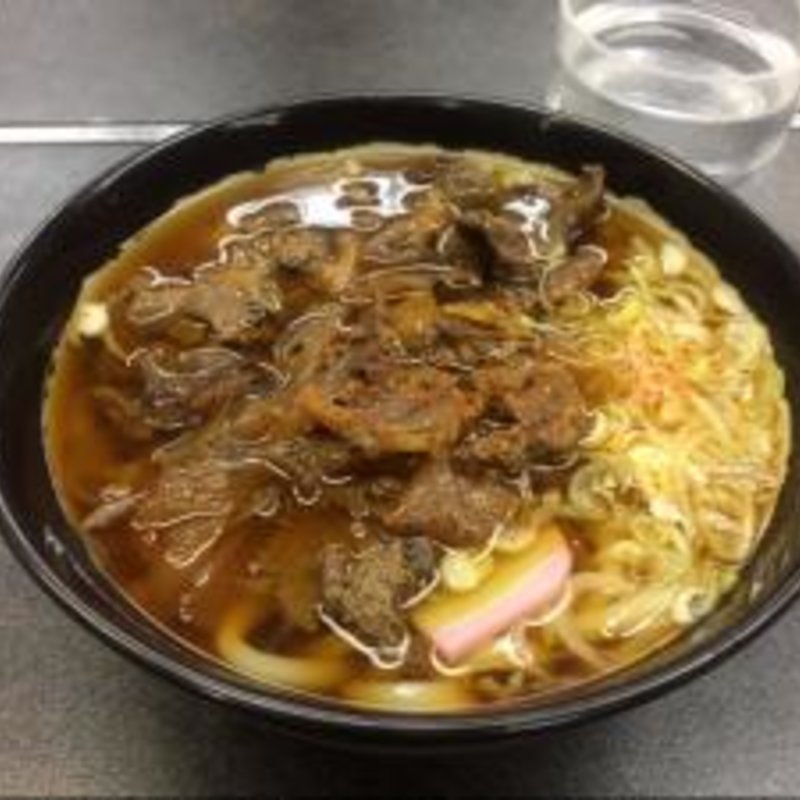 さくら肉うどん(ビアンデ信州中野店)