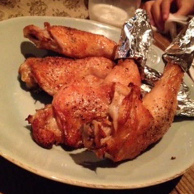 国産若鶏のローストチキン(Italian Kitchen VANSAN)