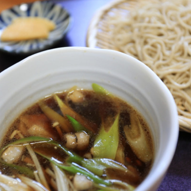 鴨汁蕎麦（大盛り）(ひさお庵 （ひさおあん）)