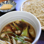 鴨汁蕎麦（大盛り）(ひさお庵 （ひさおあん）)