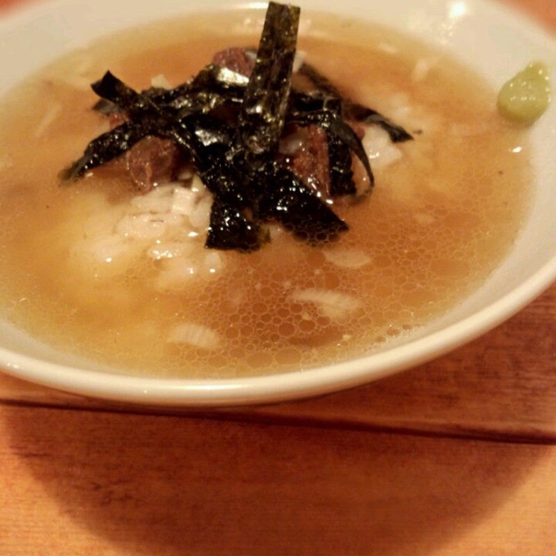 鴨肉のお茶漬け(コントワール タバタ)