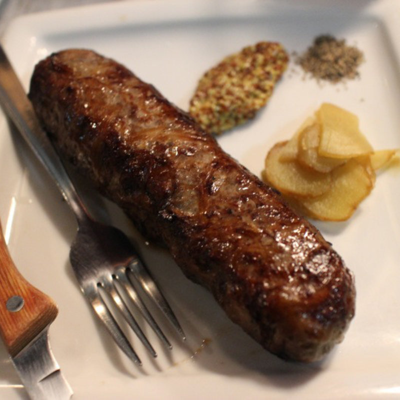 仔牛のひき肉クレピネット(びすとろ UOKIN ボン・ポテ)