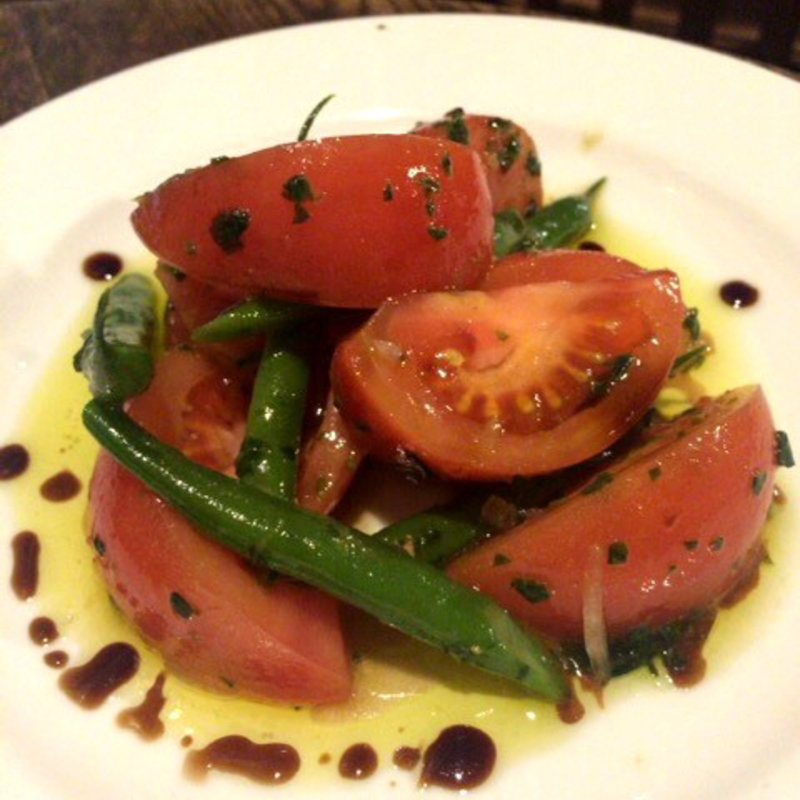 隠元とトマトのサラダ(ビストロ　アリゴ )