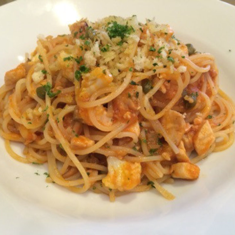 ランチ（ラグー トマトソーススパゲッティ）(ビストロ ティエンヌ （Bistro Tienne）)